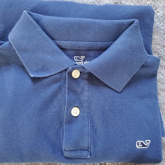 Vineyard Vines Boys' Long-Sleeve Surf Polo Size XL (18) - Picture 2 of 8